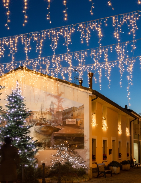 Cesenatico lights up at the Christmas holidays