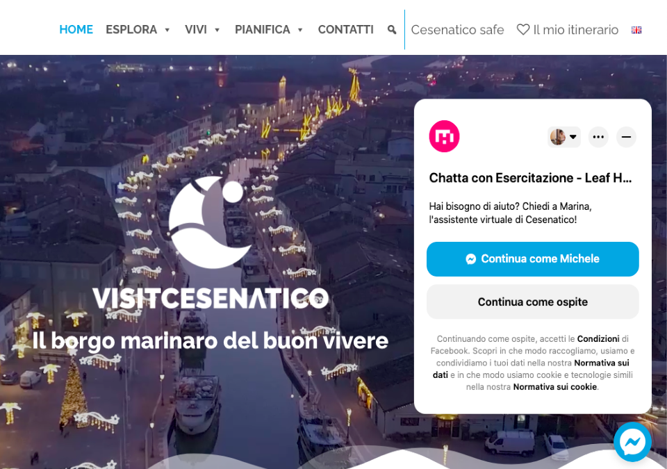 Visit Cesenatico presenta Marina l’assistente virtuale che aiuta i turisti