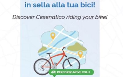 7 itinerari cicloturistici con partenza ed arrivo a Cesenatico